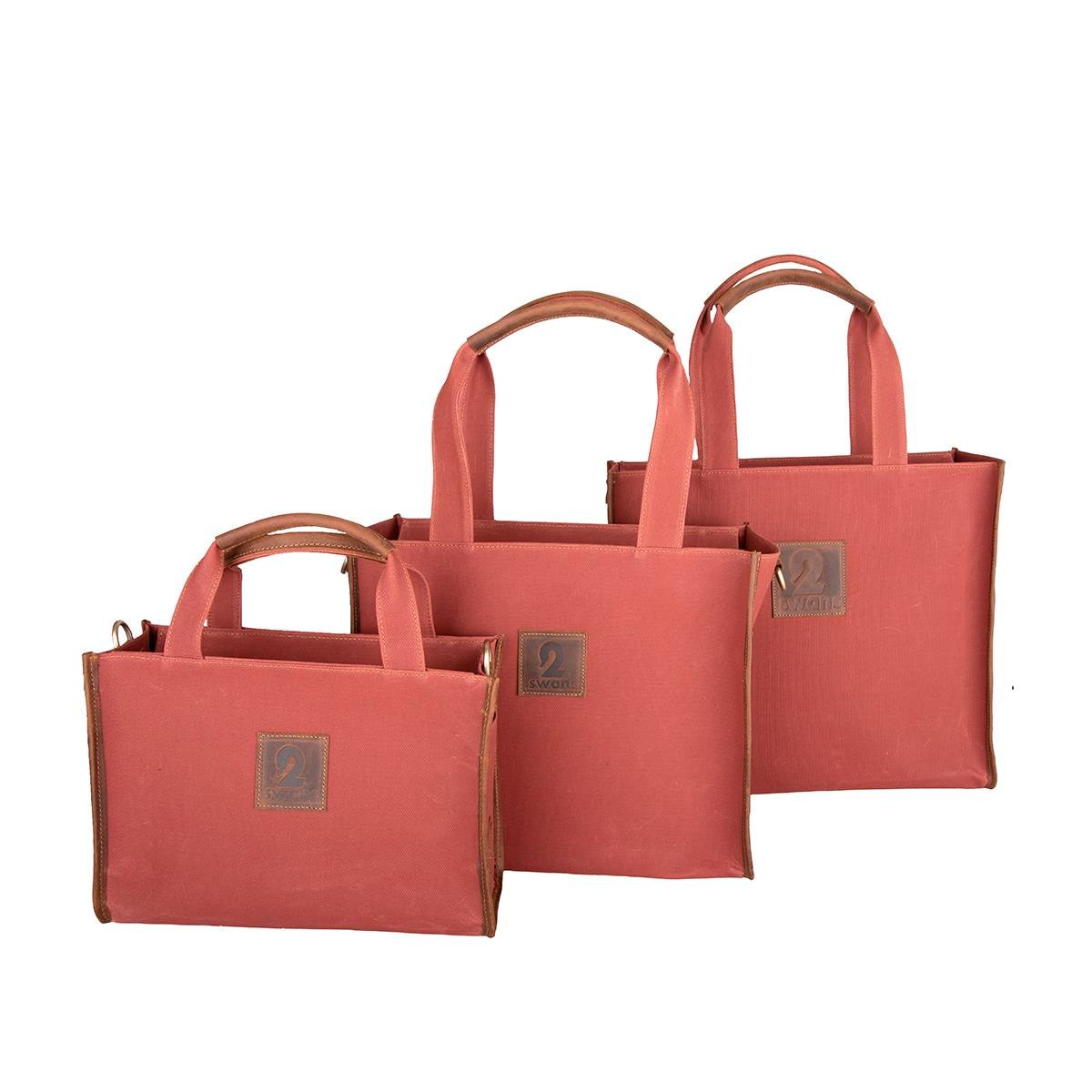 Kanvas Çanta Kiremit Küçük Boy