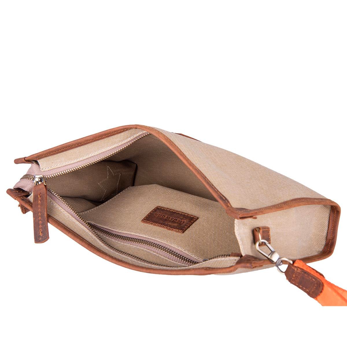 Kanvas Clutch Bej Standart Boy