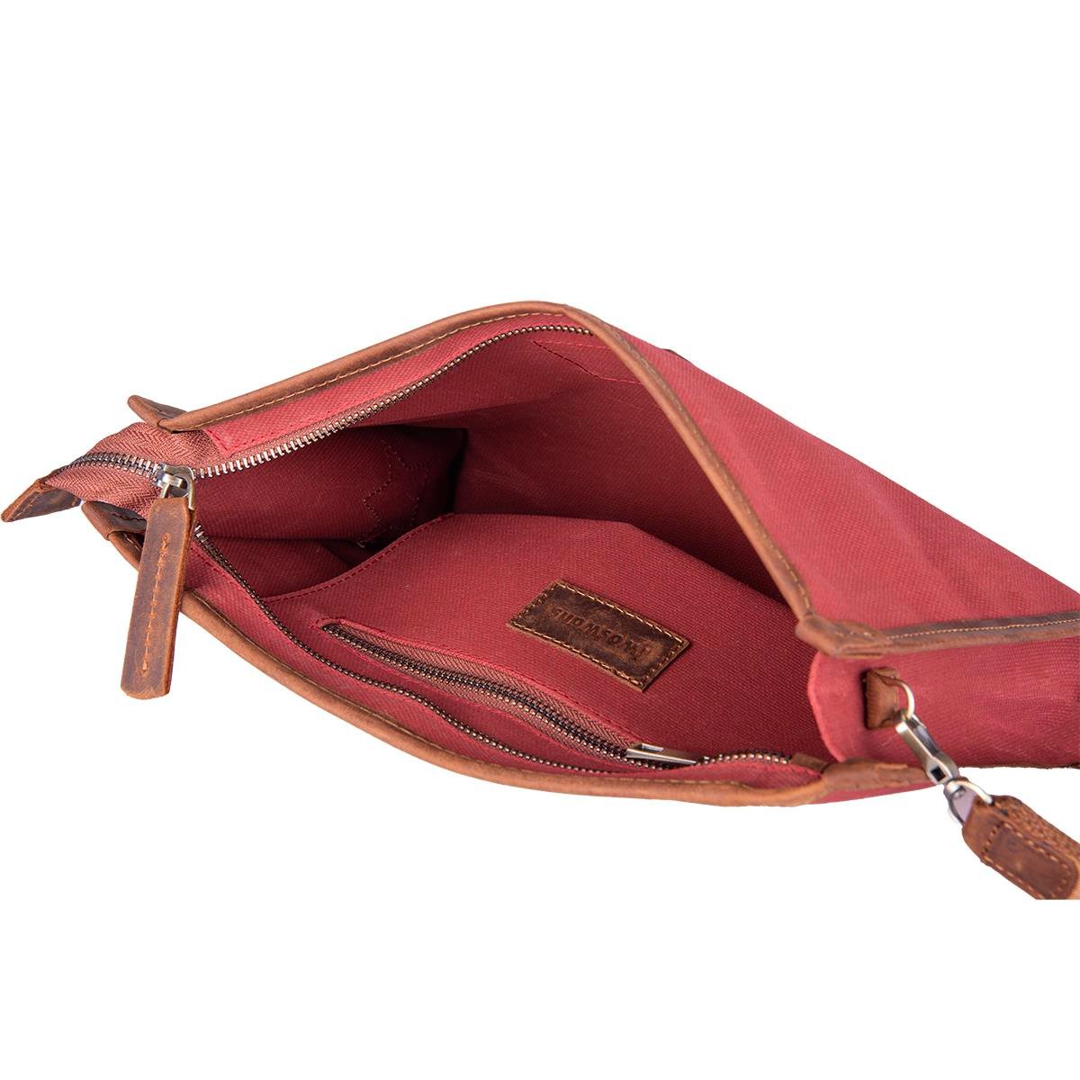 Kanvas Clutch Kiremit Standart Boy