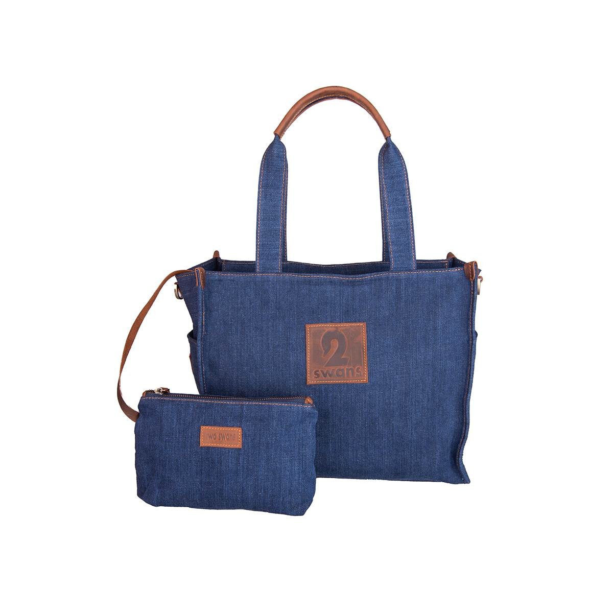 Kot Omuz Çantası Koyu Mavi