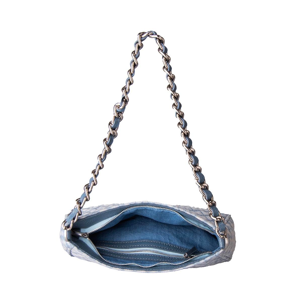 Kot Omuz Çantası Soluk Mavi