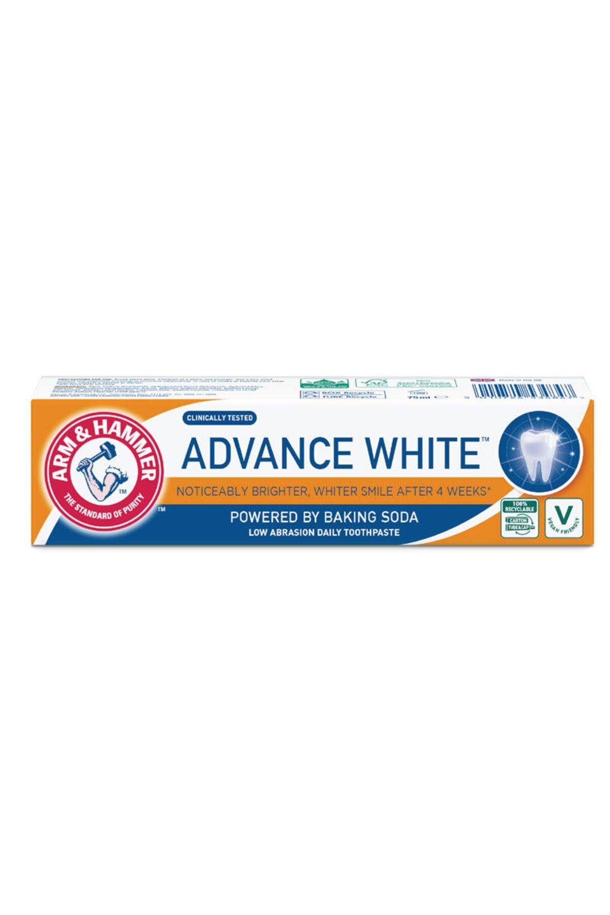 Arm & Hammer 3 Tona Kadar Beyazlatıcı Diş Macunu - Advance White 75 ml