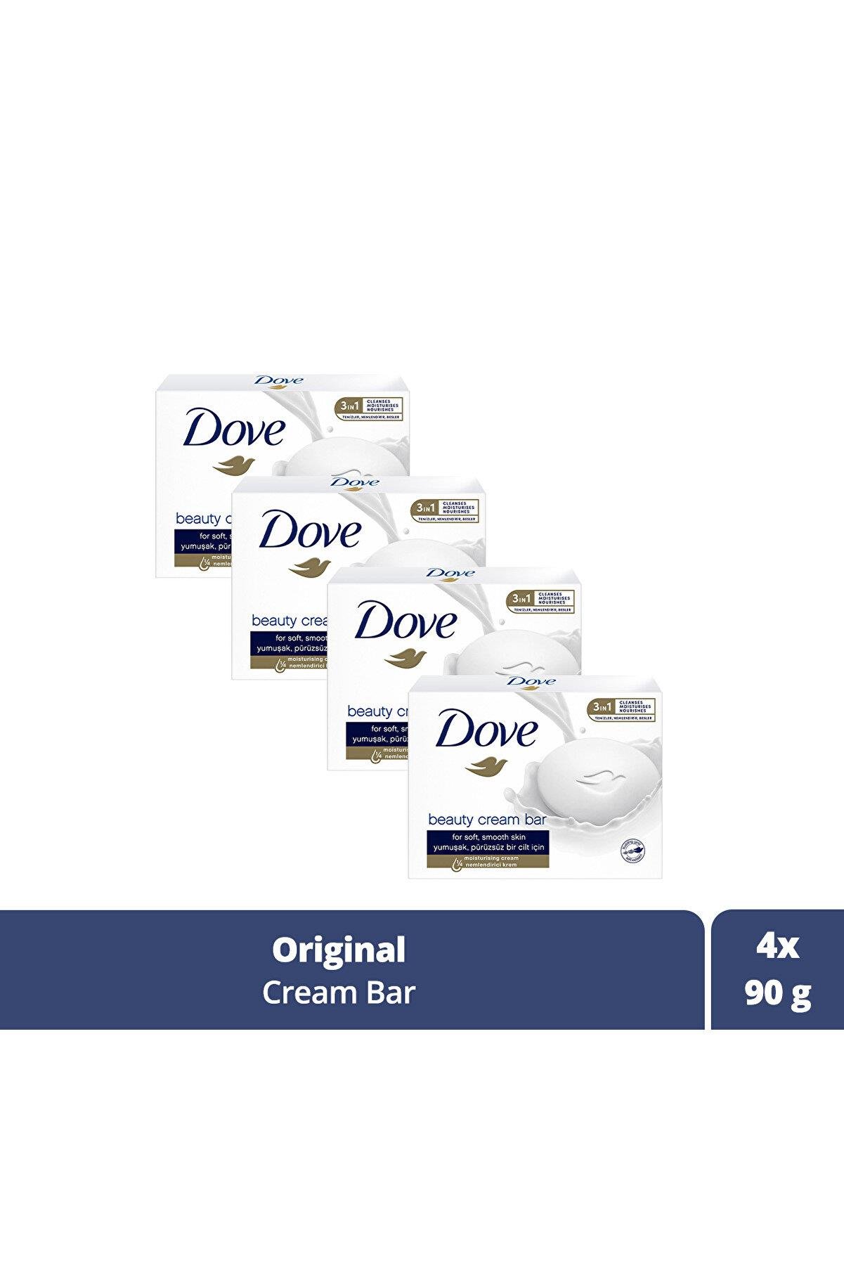 Dove Cream Bar Original Güzellik Sabunu 90 gr X4 ADET