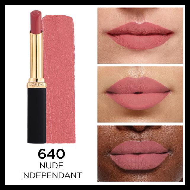 L'Oreal Paris Color Riche Intense Volume Matte Ruj - 640 Nude Independant