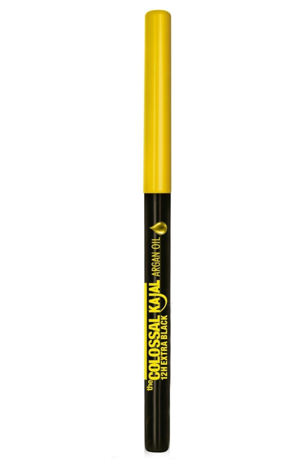 Maybelline New York Argan Yağı İçeren Siyah Göz Kalemi - Colossal Kajal Liner Extra Black