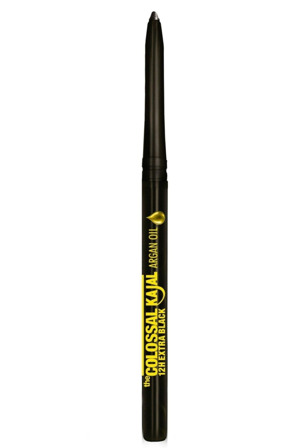 Maybelline New York Argan Yağı İçeren Siyah Göz Kalemi - Colossal Kajal Liner Extra Black