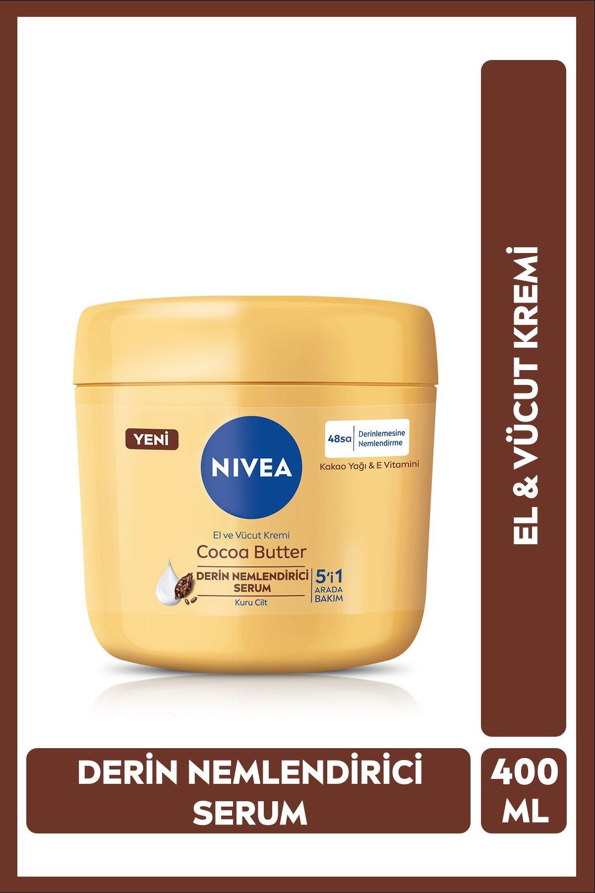 Nivea El ve Vücut Bakım Kremi 400 ml Cocoa Butter