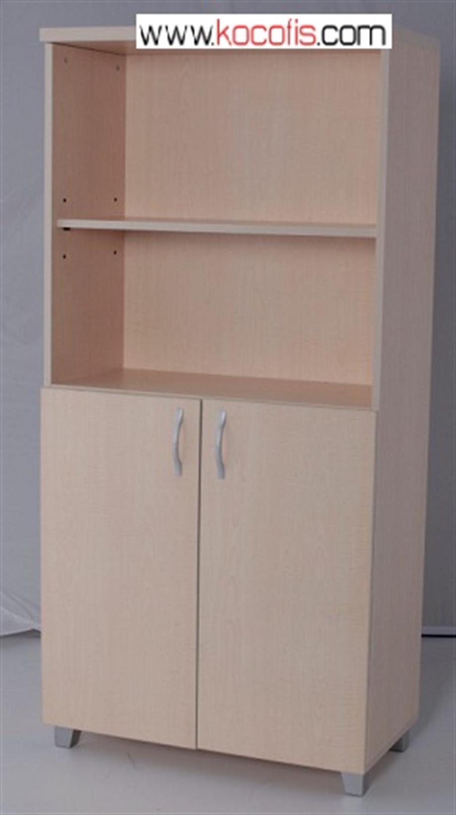 160lık 2 Ahşap Kapaklı Dolap