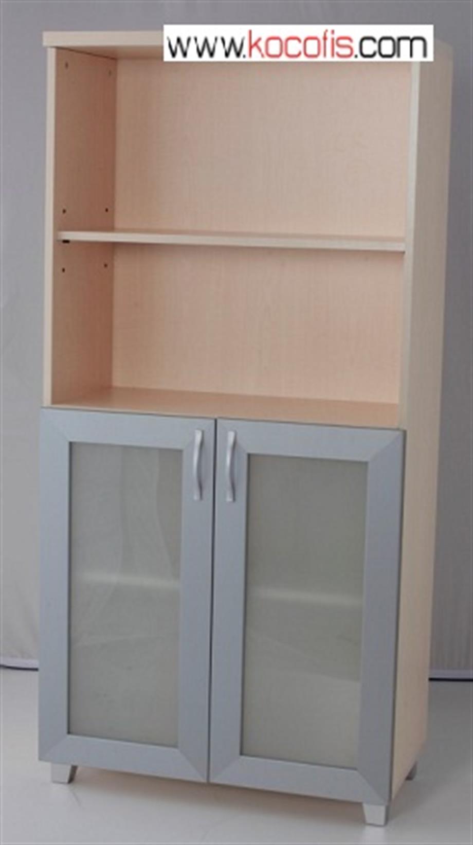 160lık 2 Cam Kapaklı Dolap