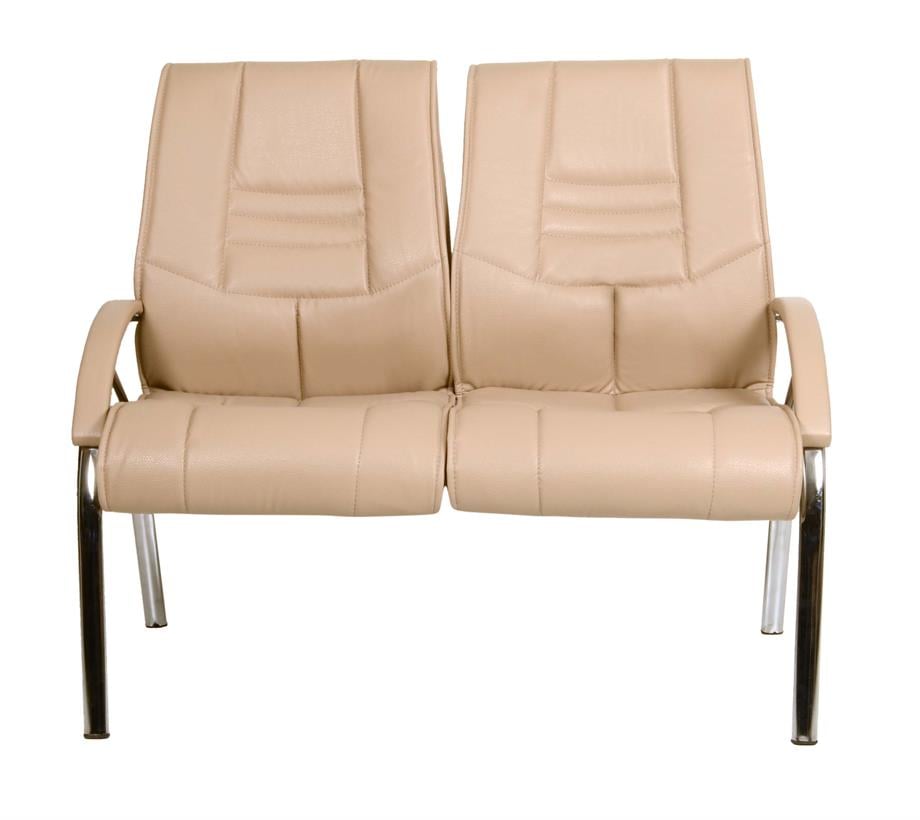 ASTORİA KROM İKİLİ BEKLEME KOLTUĞU