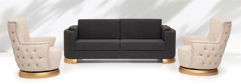 BLANCA VİP OFİS KANEPE TAKIMI 1 #43;1 #43;3