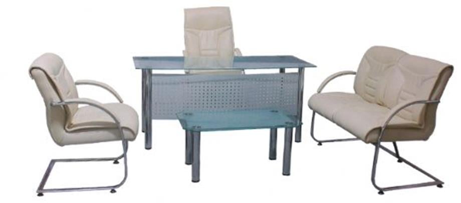 Cam Masa Metal Perdeli 120cm