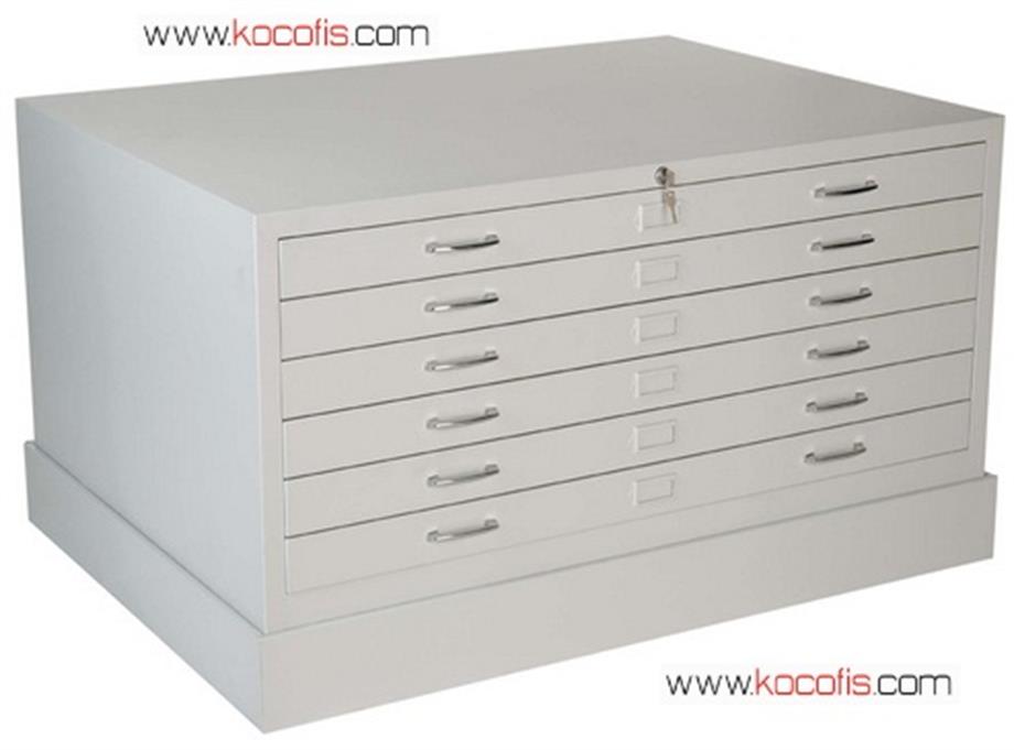 ÇELİK HARITA PLAN DOLABI