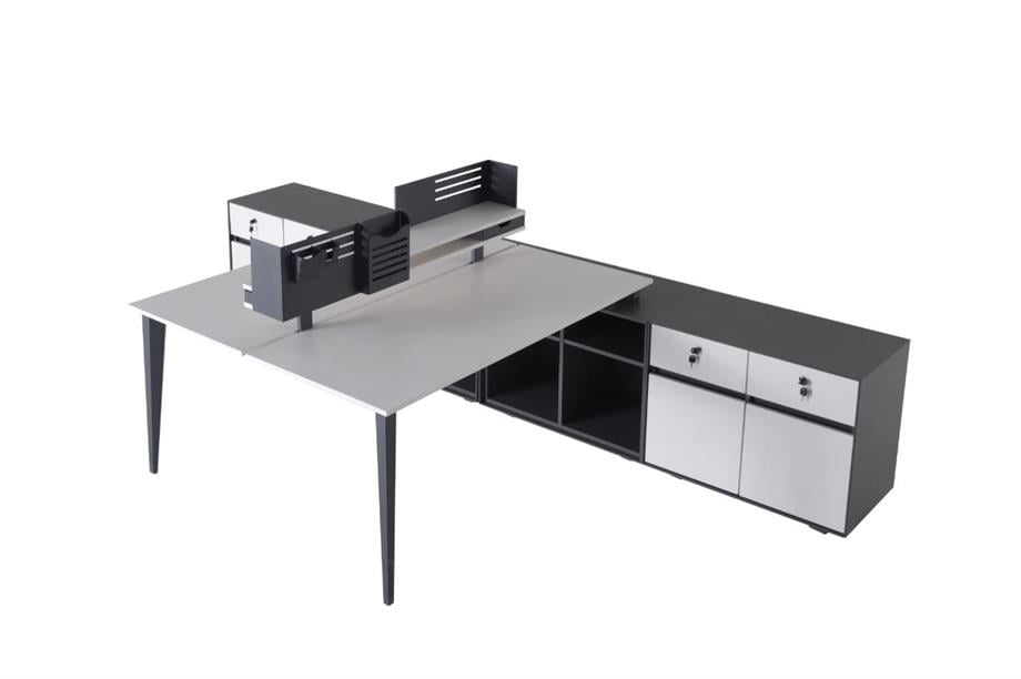 CROSS 2Lİ ETEJERLİ MODERN  ÇALIŞMA İSTASYONU