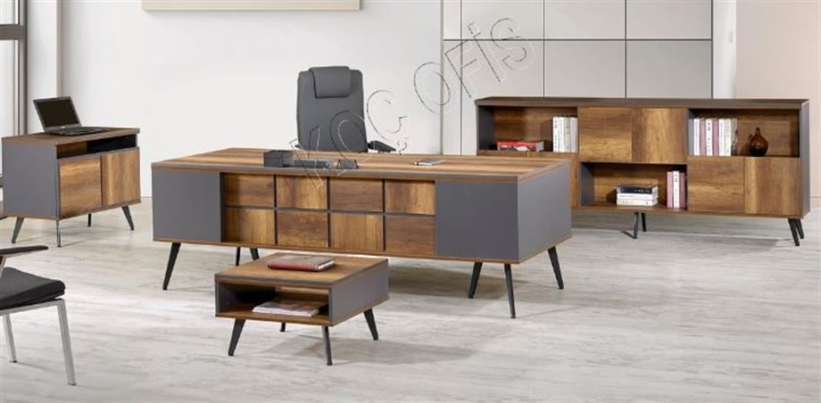 EXTREME BÜRO MOBİLYA TAKIMI 220CM DOLAP DAHİL