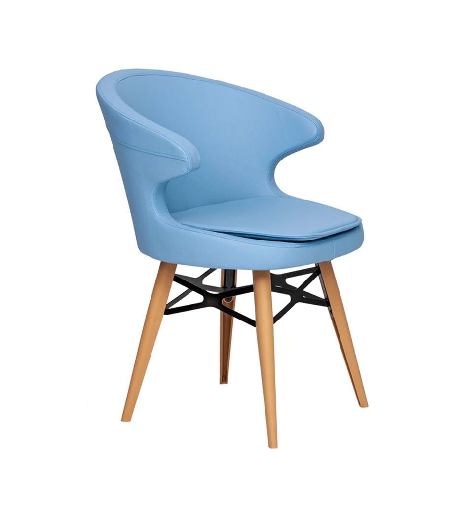 KOKET AHŞAP AYAKLI SANDALYE