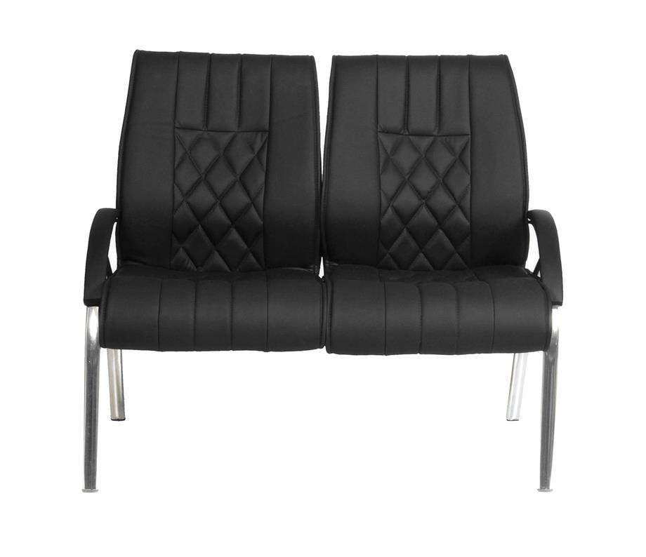 LUKA KROM İKİLİ BEKLEME KOLTUĞU