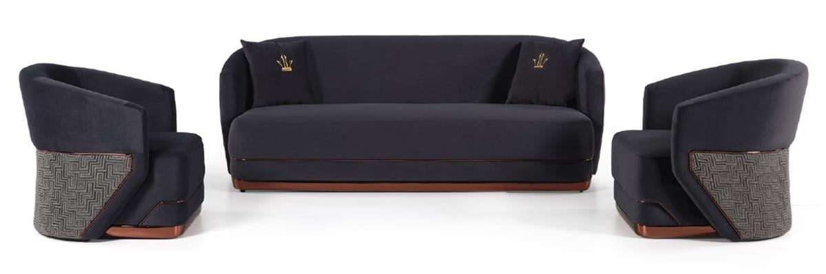 ROSSE VİP OFİS KANEPE TAKIMI 1 #43;1 #43;3