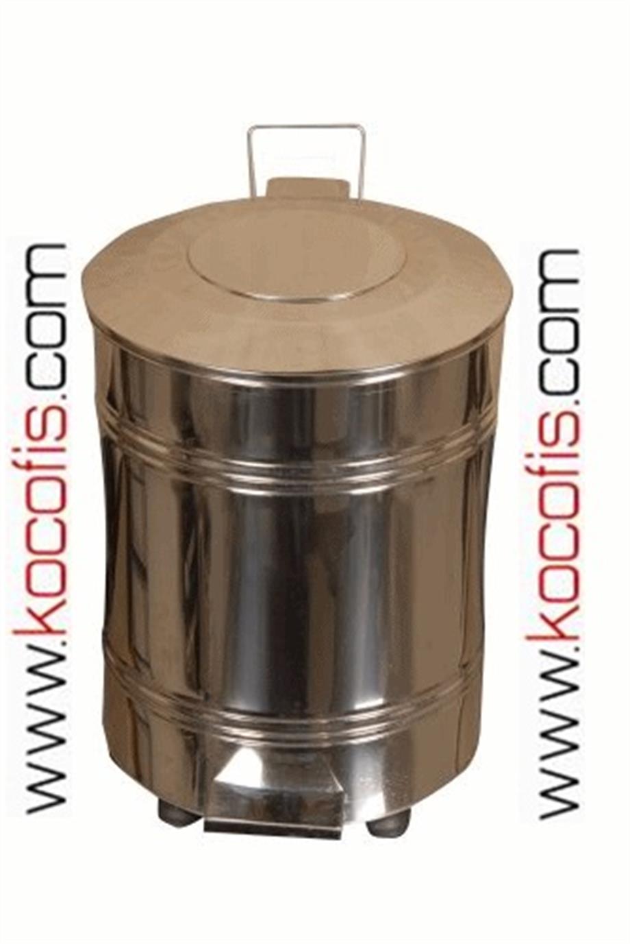 Ş.202 70 Litre Pedallı Paslanmaz Çöp Kovası