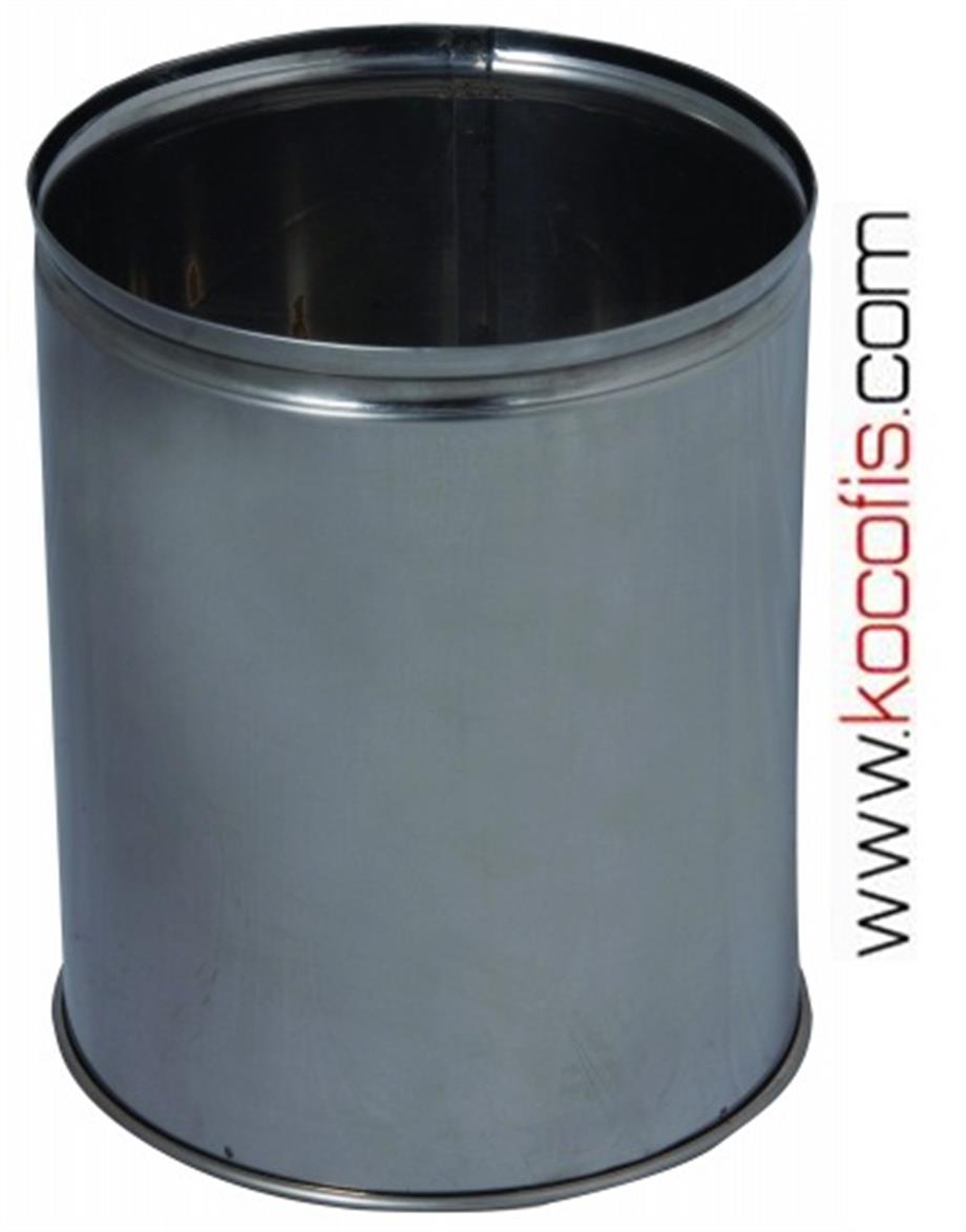 Ş.512 Kolon Çöp Kutusu Paslanmaz Küçük