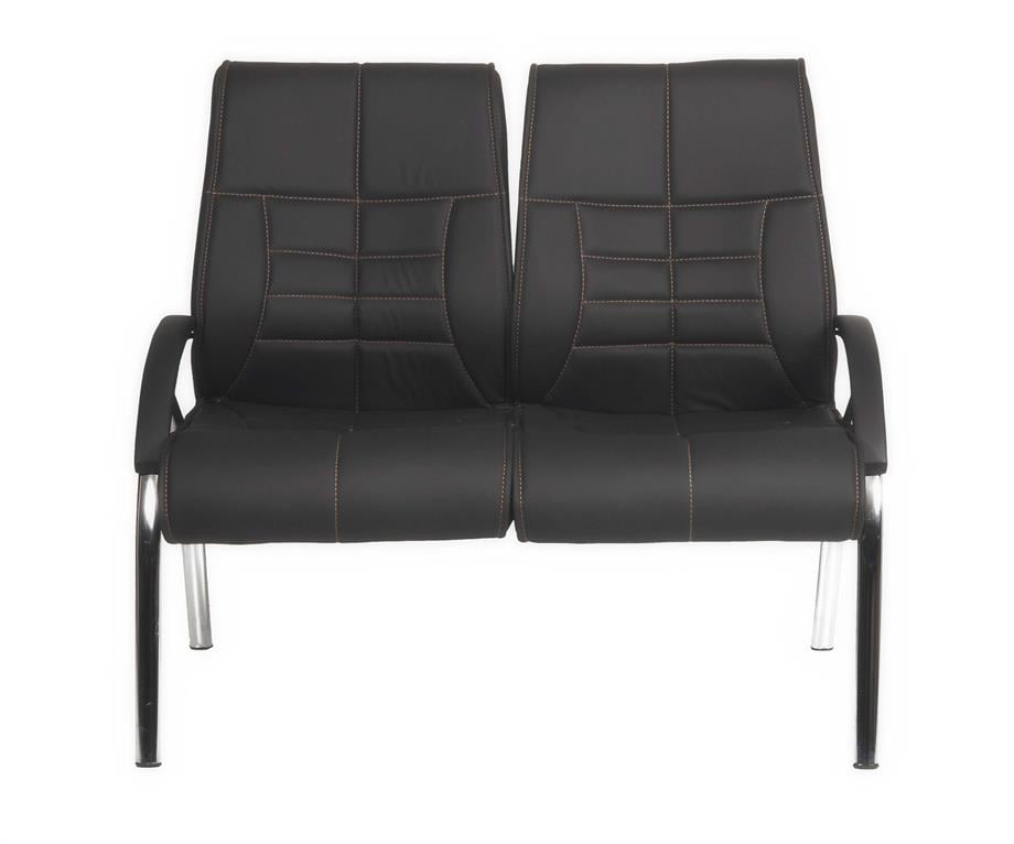 SAMİRA KROM İKİLİ BEKLEME KOLTUĞU