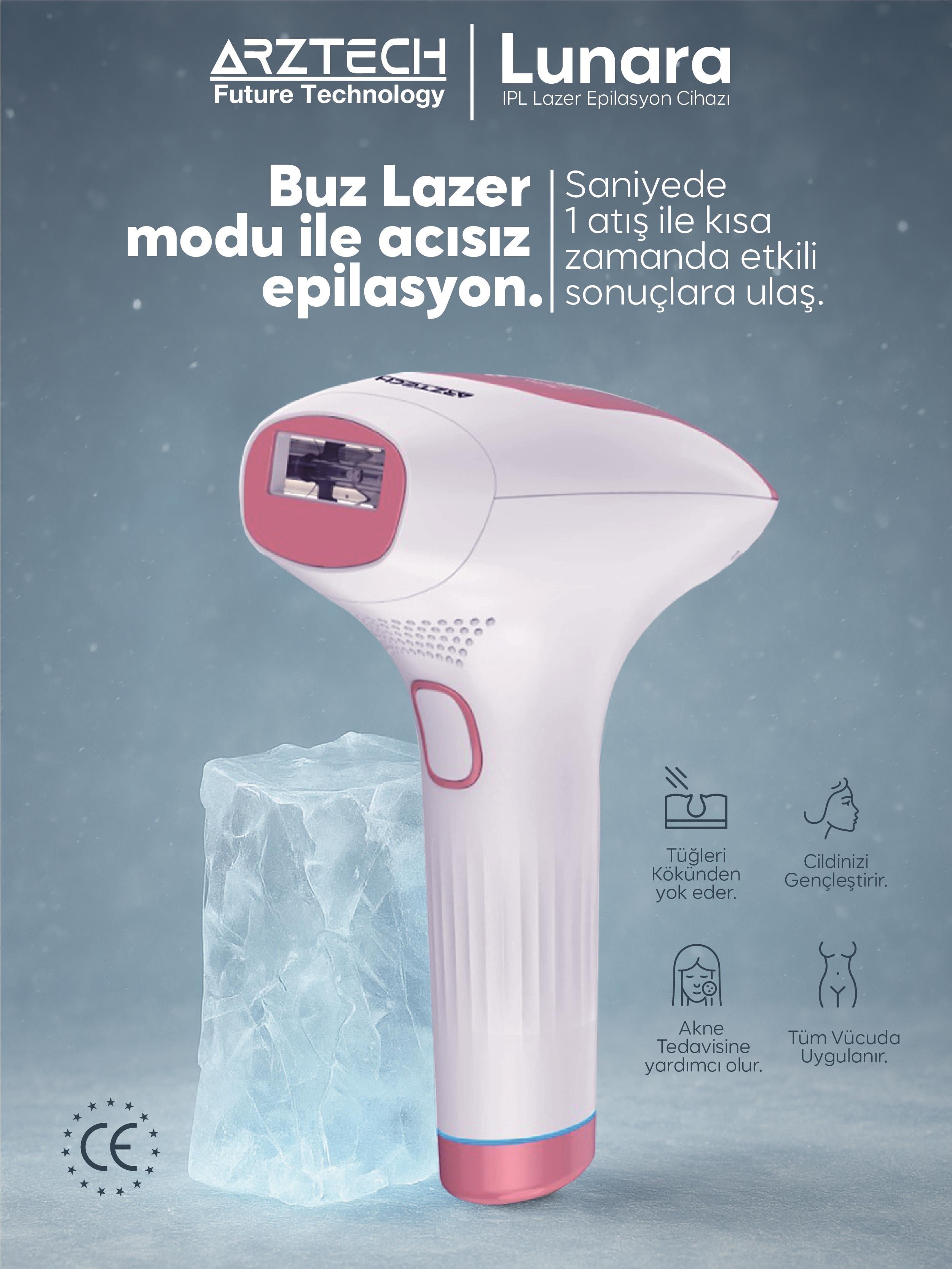 ARZTECH IPL LAZER EPILASYON CİHAZI