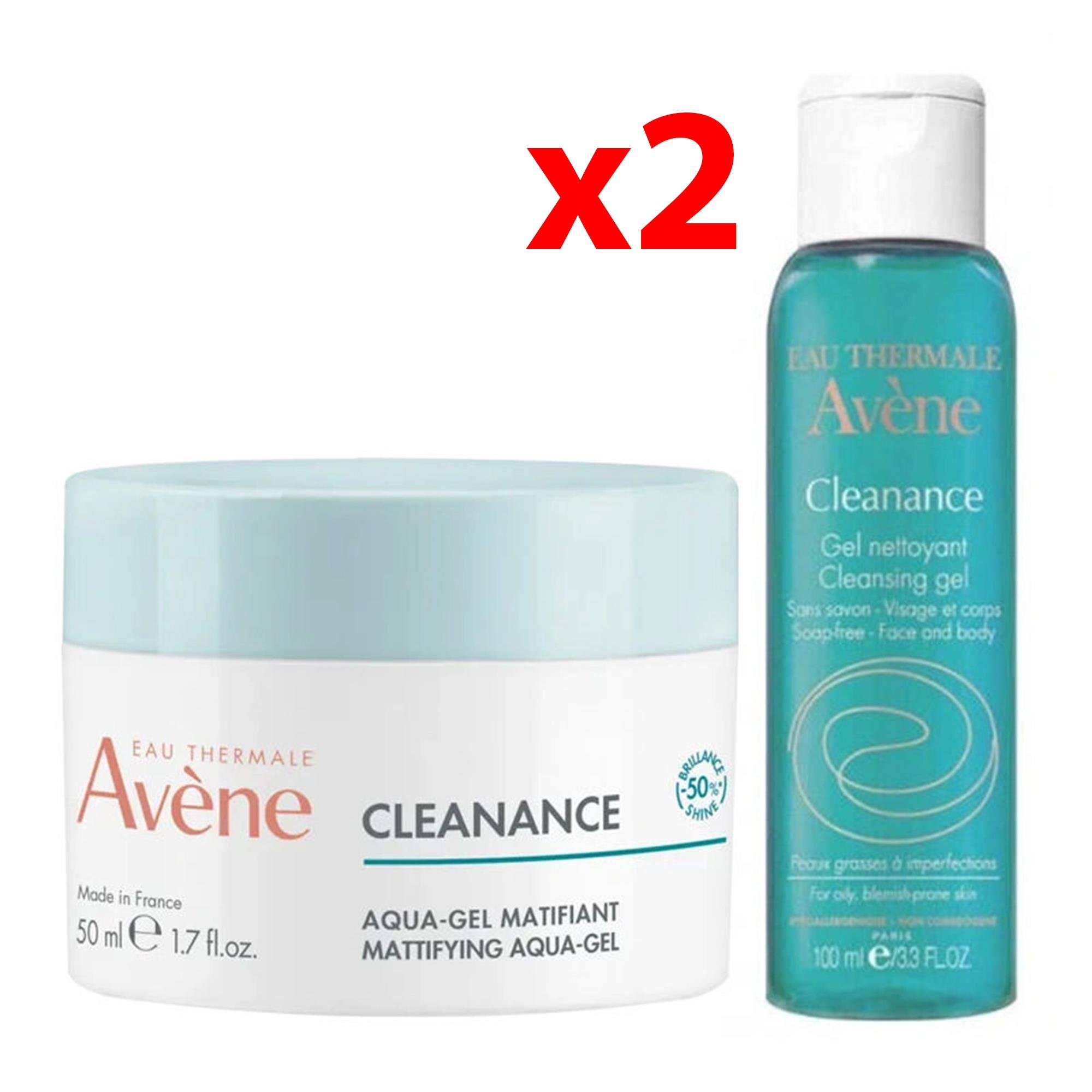Avene Cleanance Matlaştırıcı Krem 50 ml  Temizleme Jeli Hediye 2 Adet