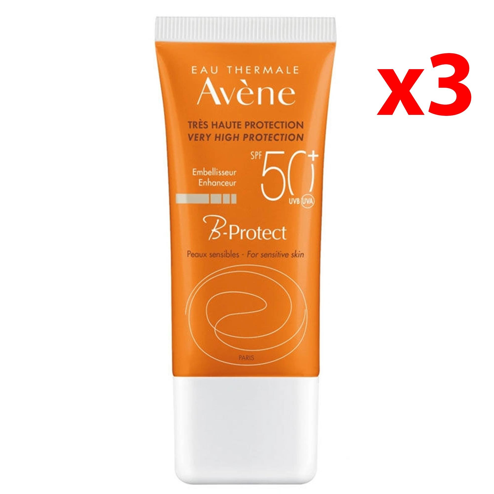 Avene Solaire B-Protect SPF 50 Güneş Kremi 30 ml 3 Adet