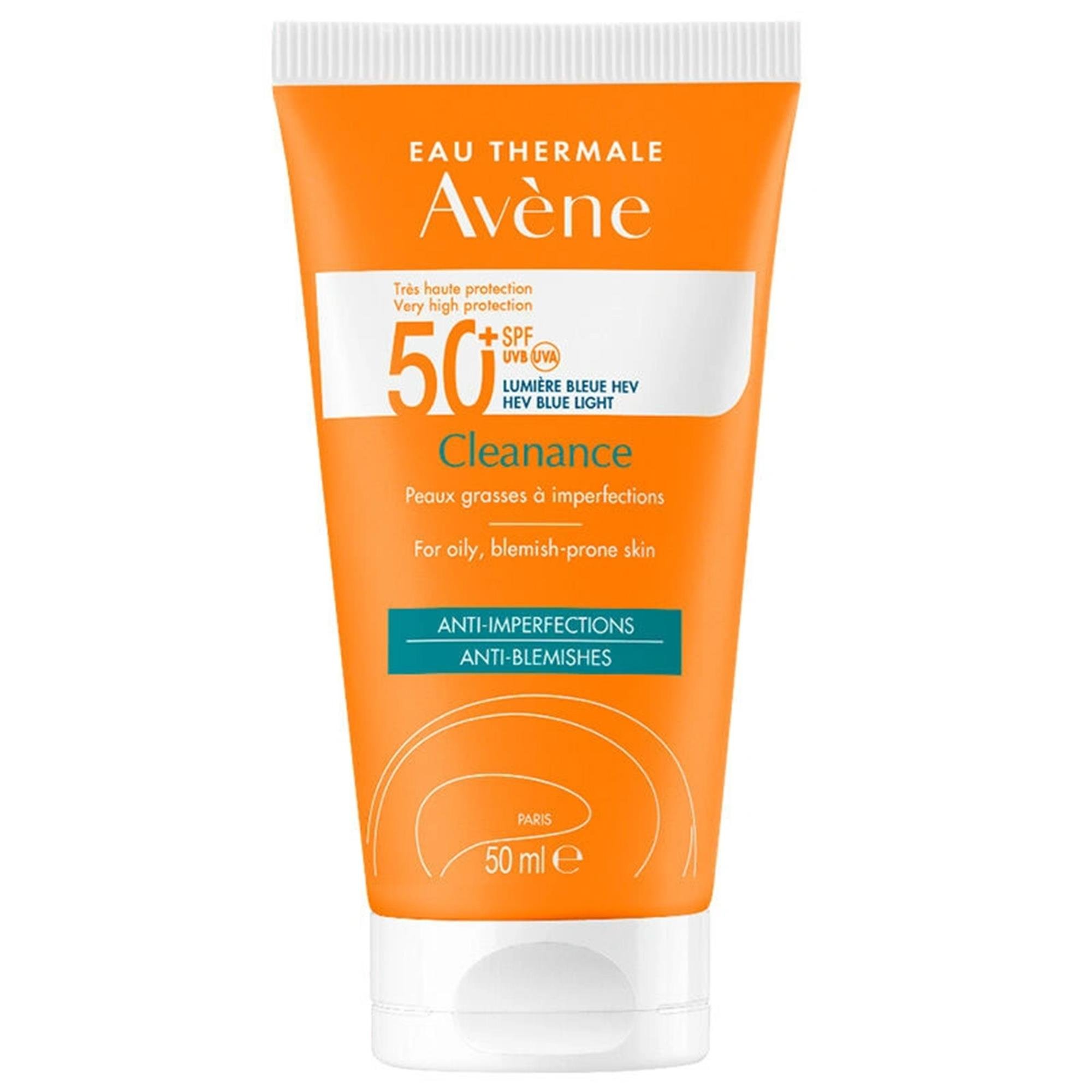 Avene Solaire Cleanance SPF 50+ Yağlı Ciltler için Güneş Koruyucu 50 ml