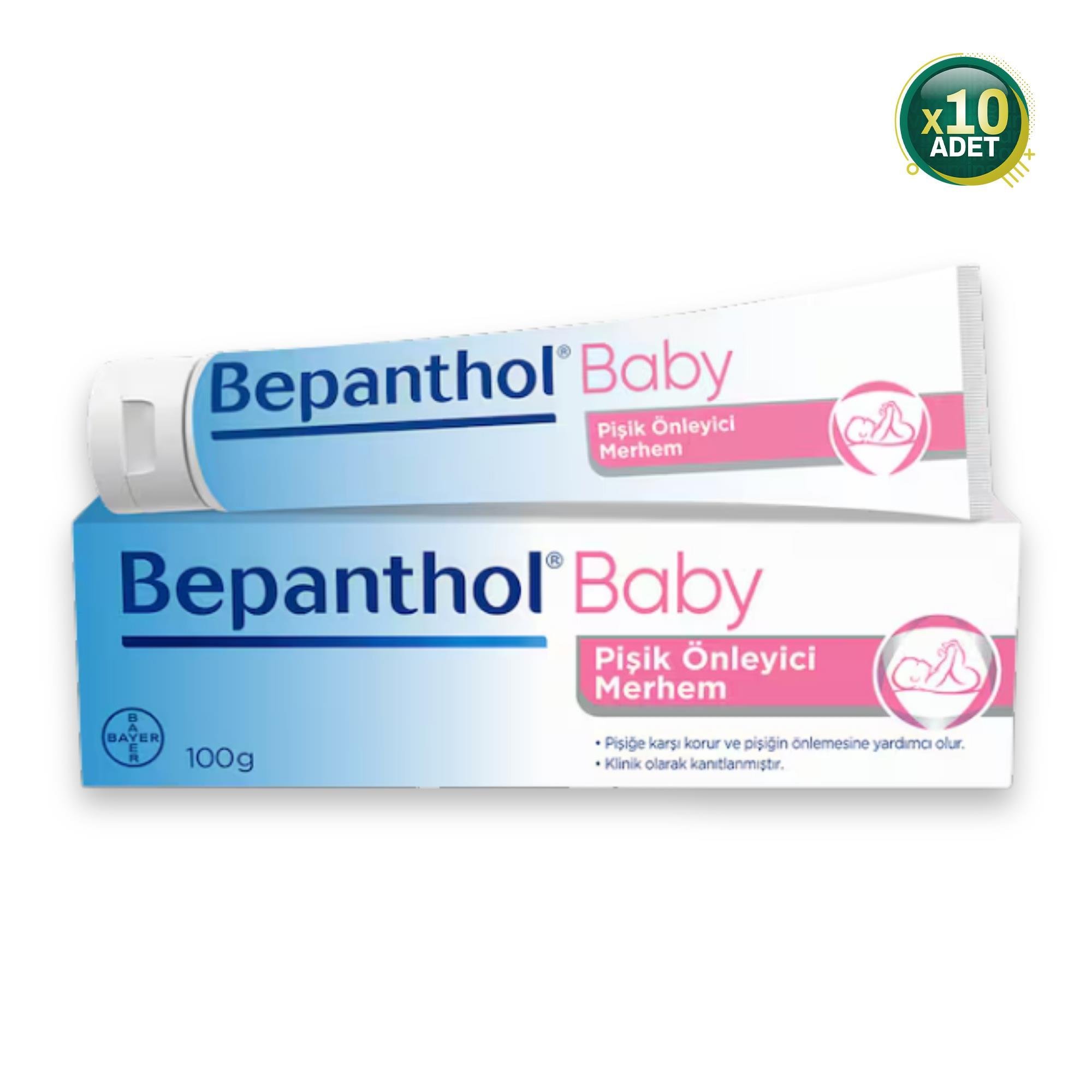 Bepanthol Baby Pişik Önleyici Krem 100 gr 10 Adet