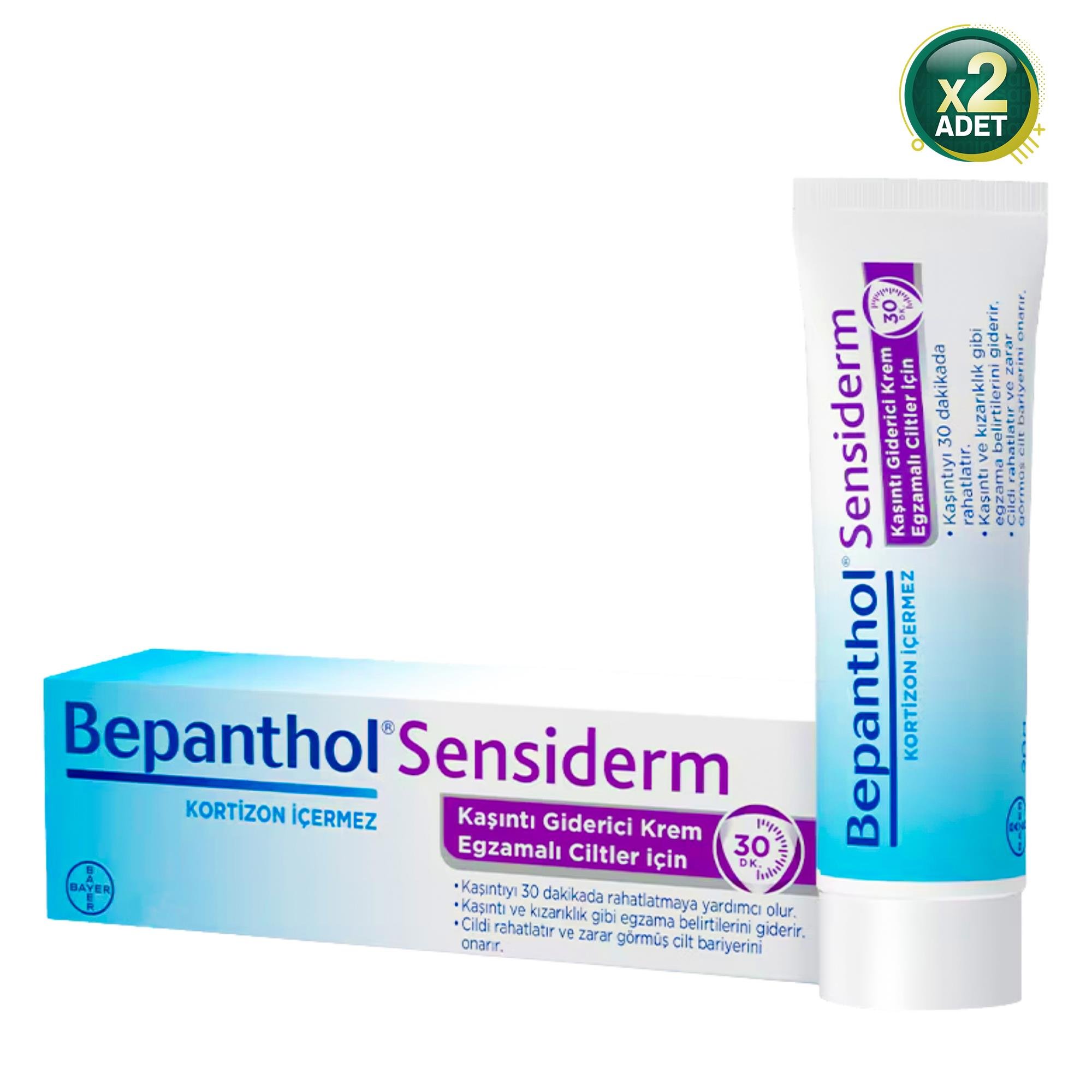Bepanthol Sensiderm Krem 50gr 2 Adet