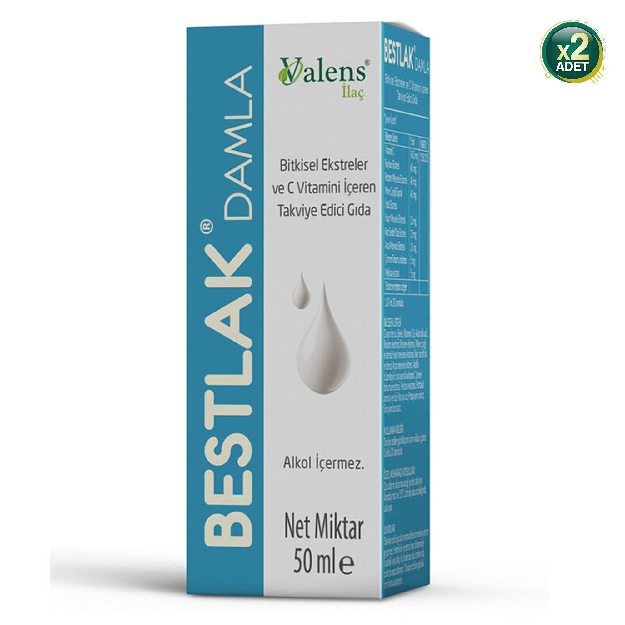 Bestlak Damla 50 ml 2 Adet