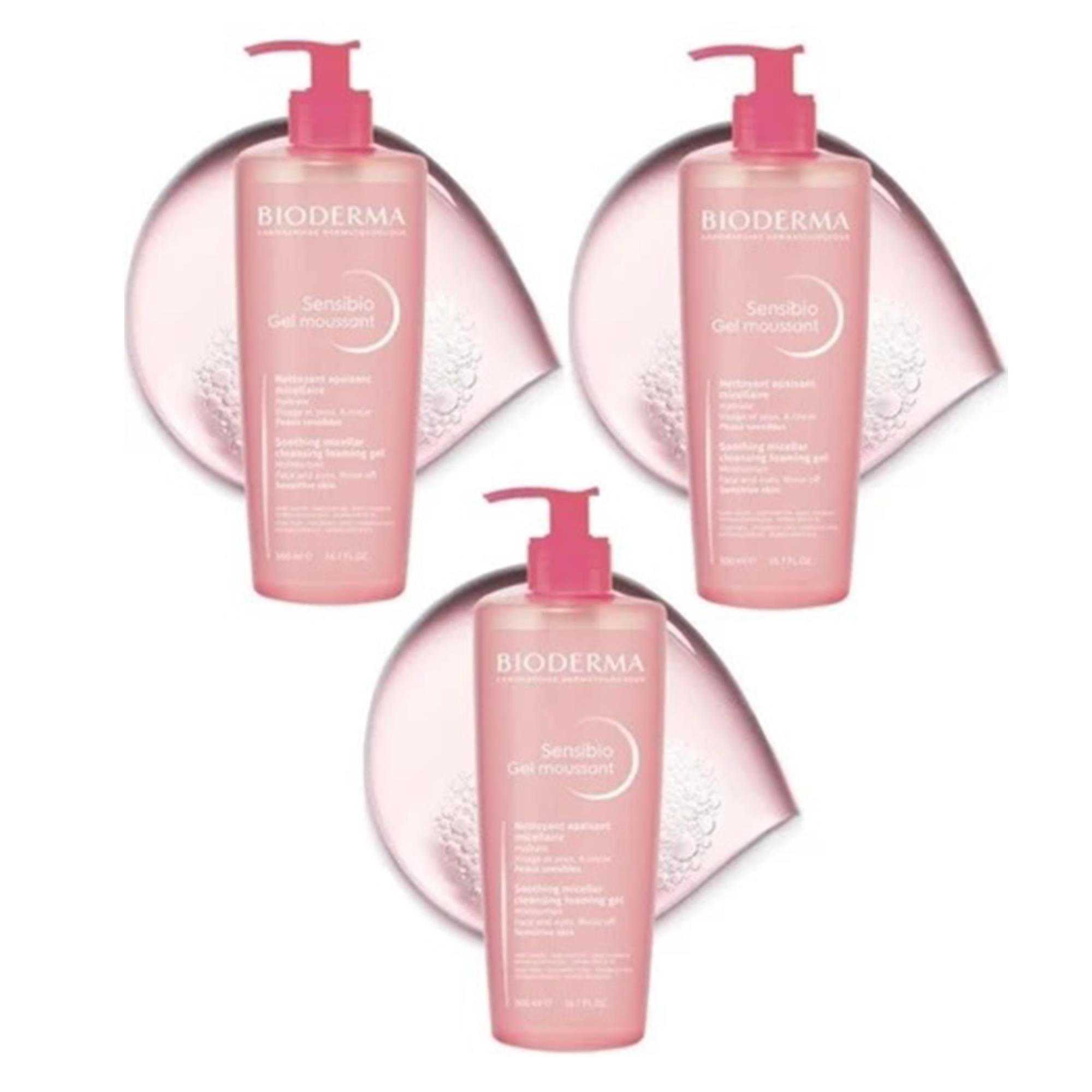 Bioderma Sensibio Gel Moussant Foaming Gel 500 ml 3 Adet