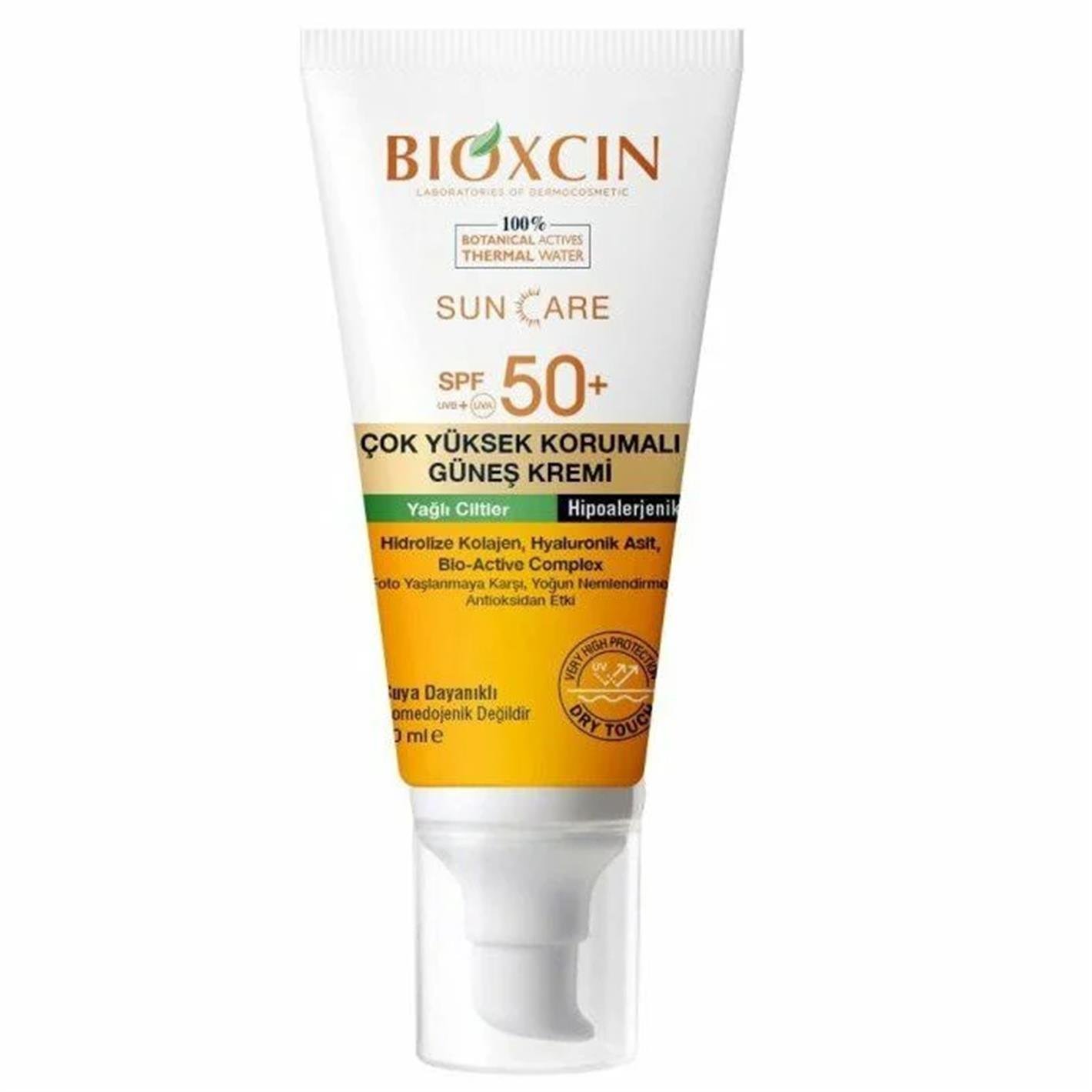 Bioxcin Sun Care Çok Yüksek Korumalı Yağlı Ciltler Için Güneş Kremi Spf 50+ 50 ml