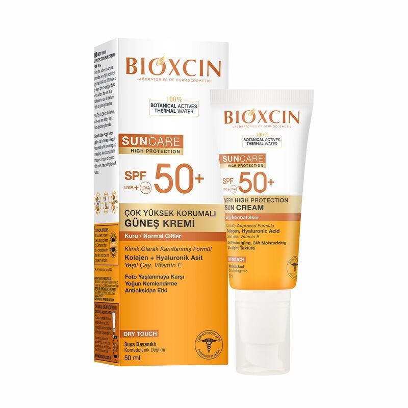 Bioxcin Sun Care Kuru Ciltler için 50 ml 50 Faktör Güneş Kremi