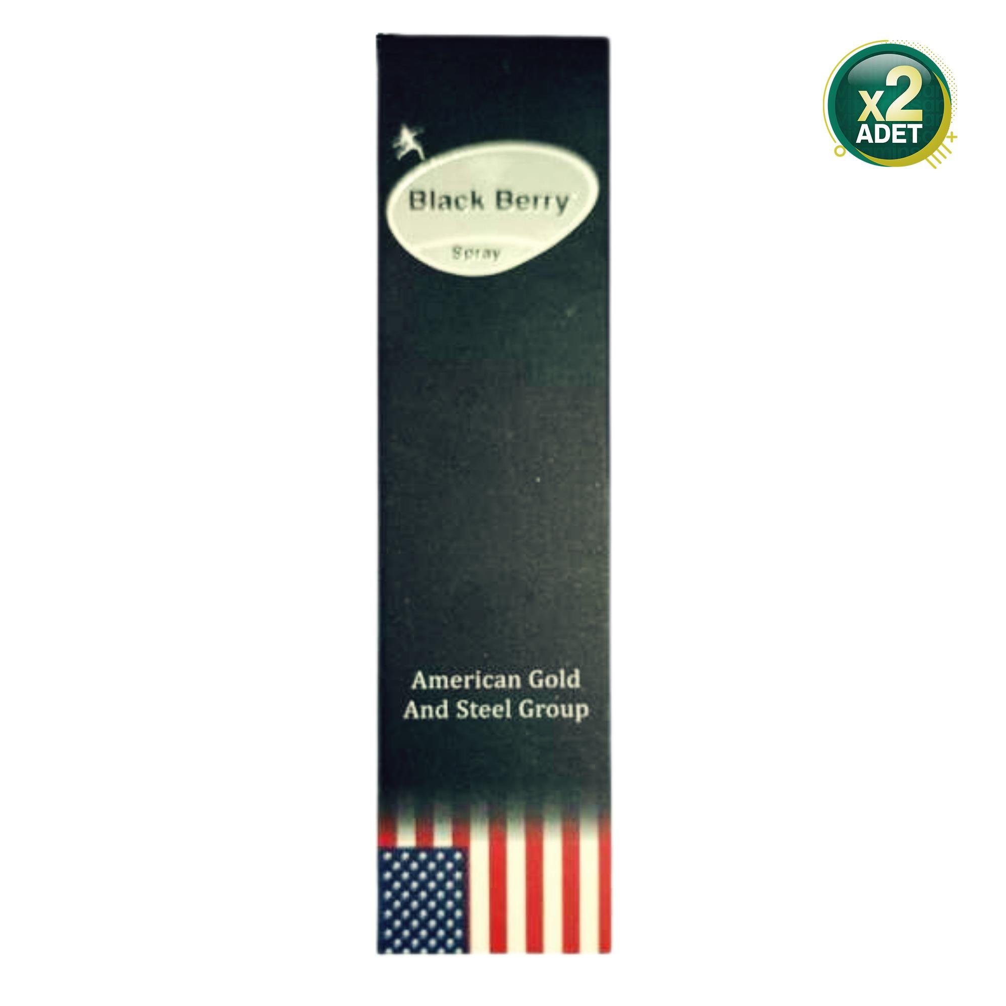 Black Berry Geciktirici Sprey 25 ml 2 Adet