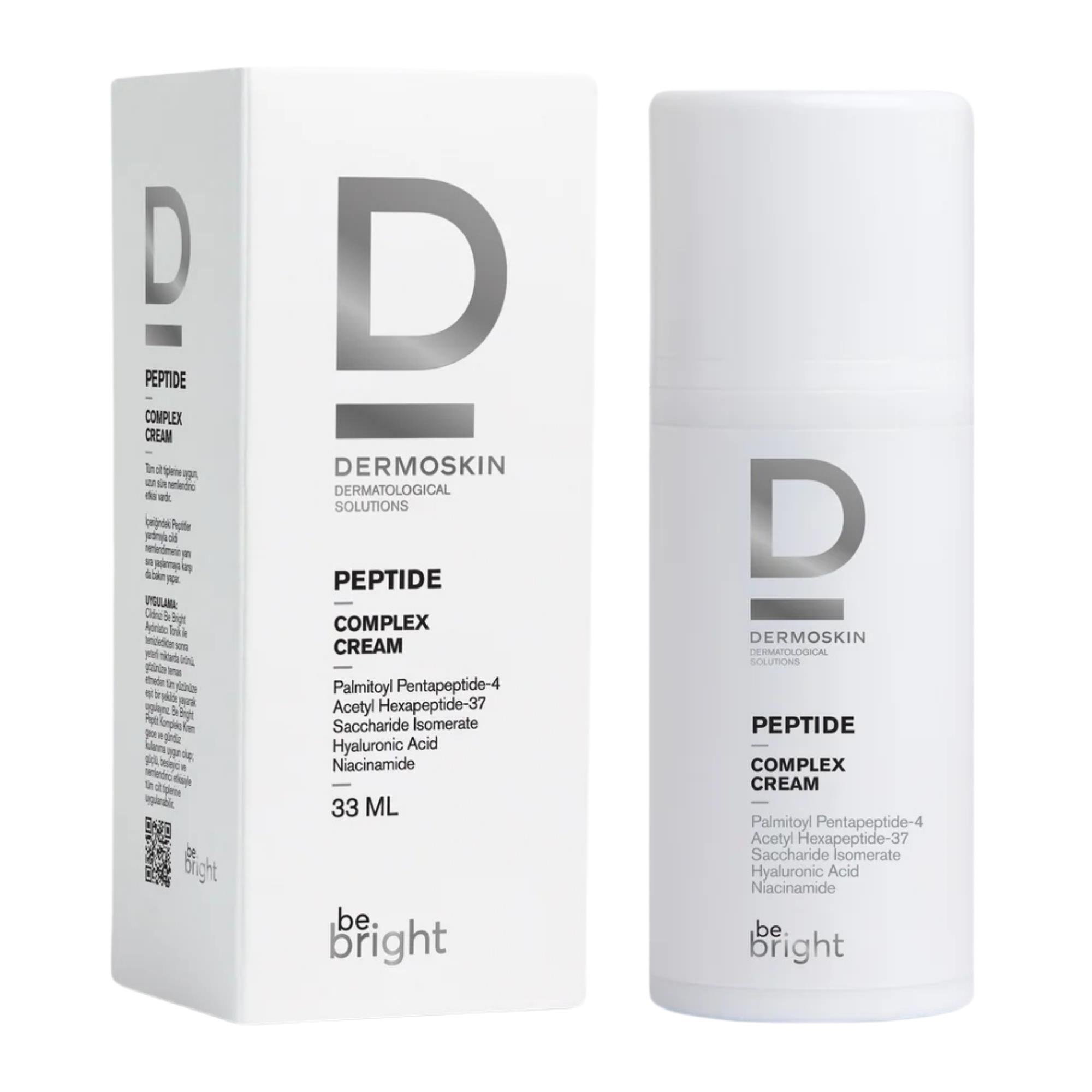 Dermoskin Be Bright Peptit Kompleks Krem 33 ml Nemlendirici
