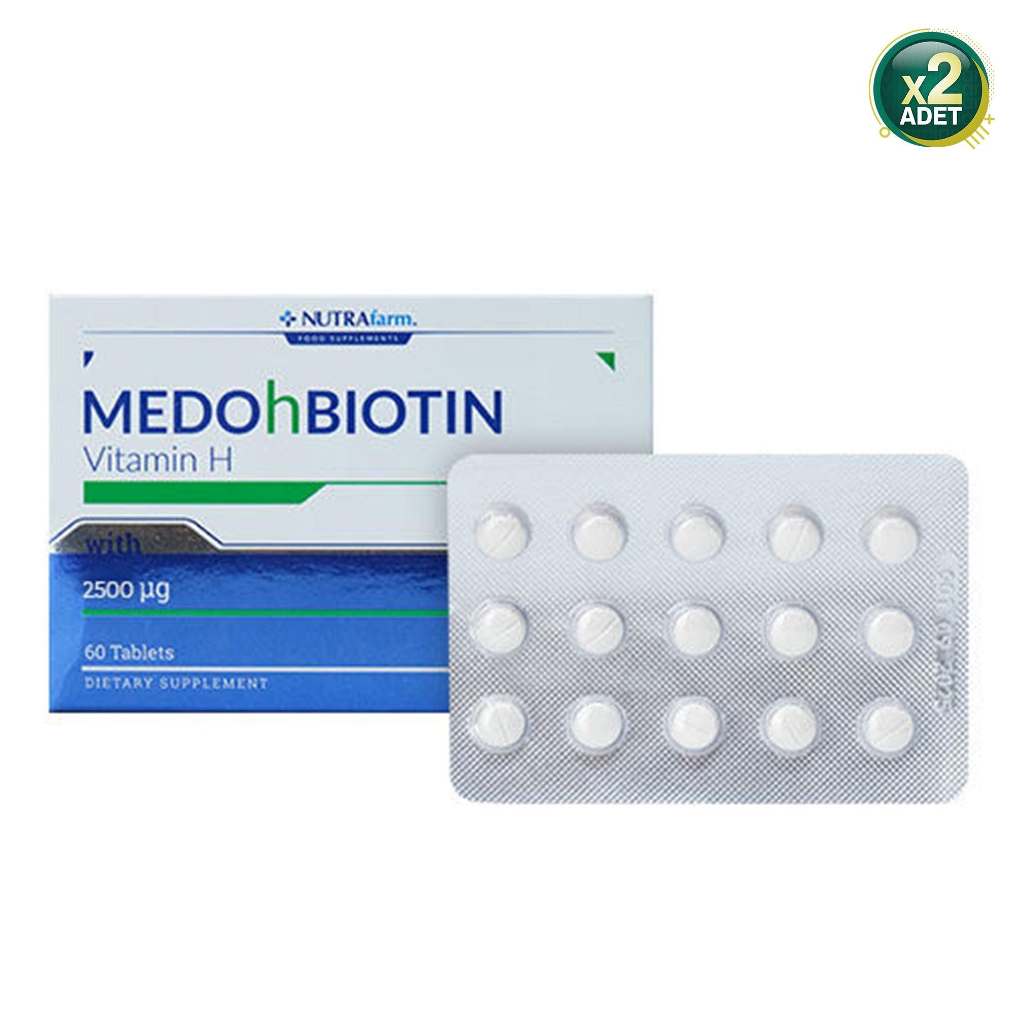 Dermoskin Medobiohtin 5 mg 60 Tablet 2 Adet