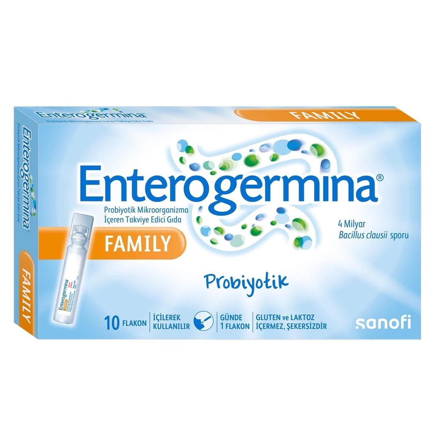 Enterogermina Famıly 5 ml x 20 Flakon Probiyotik