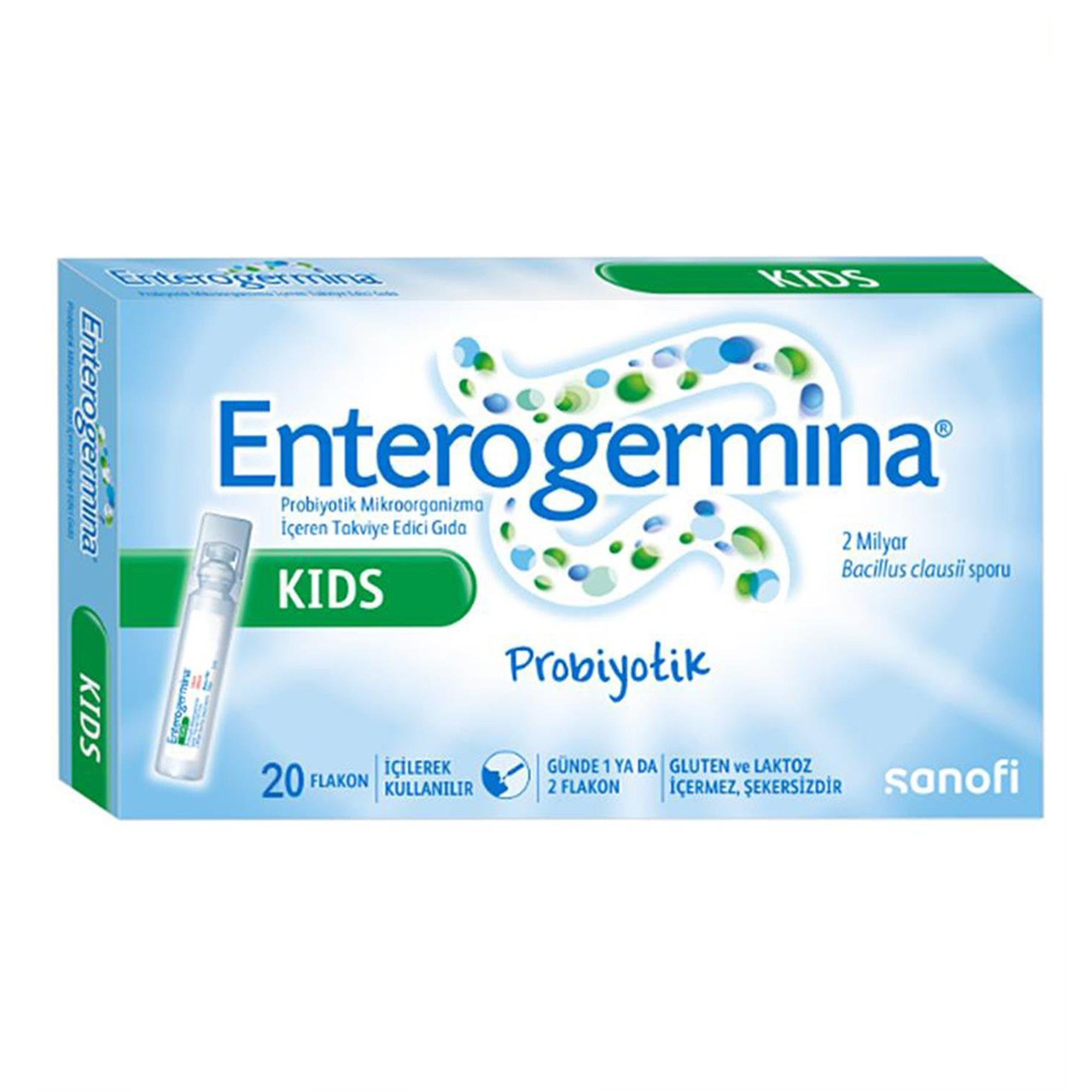 Enterogermina Kids Çocuklar İçin 5 ml x 20 Flakon