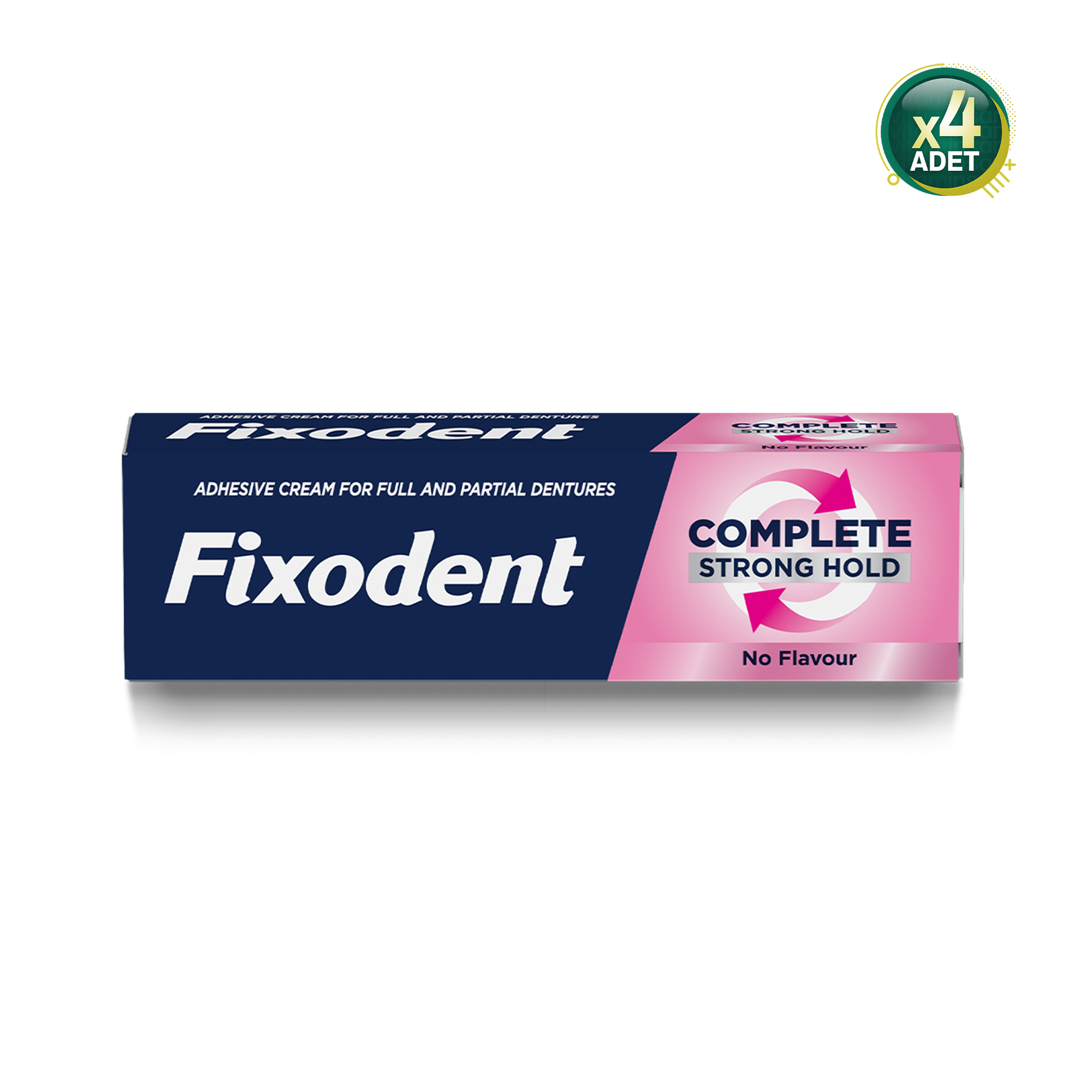 Fixodent Complete Güçlü Tutuş Tat İçermez 47 Gr 4 Adet