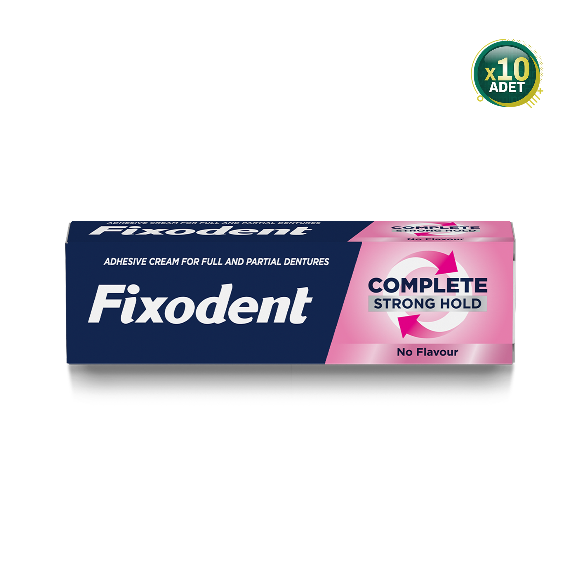Fixodent Complete Güçlü Tutuş Tat İçermez 47 Gr 10 Adet