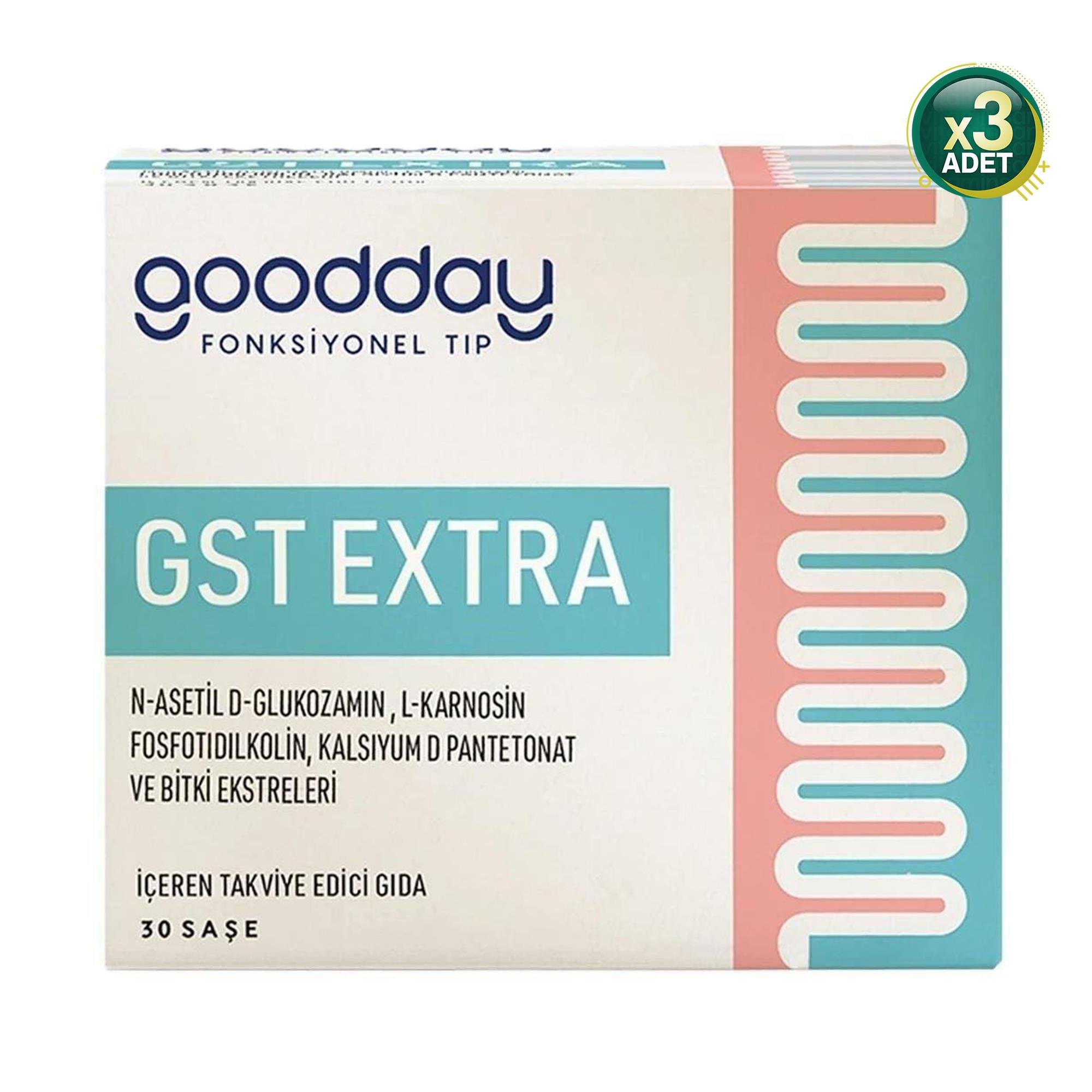 Goodday Gst Extra 30 Saşe 3 Adet