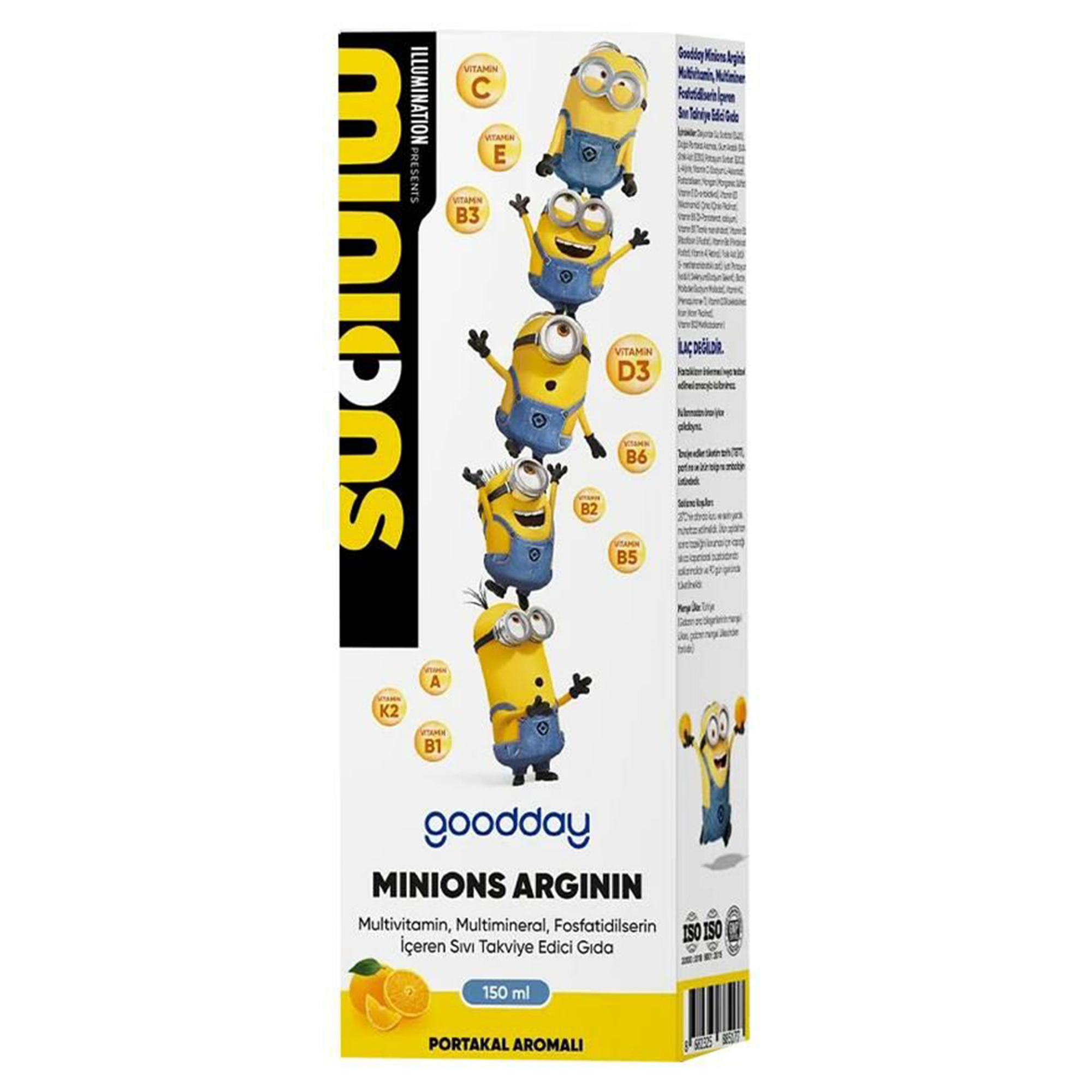 Goodday MİNİONS ARJİNİN 150 ML