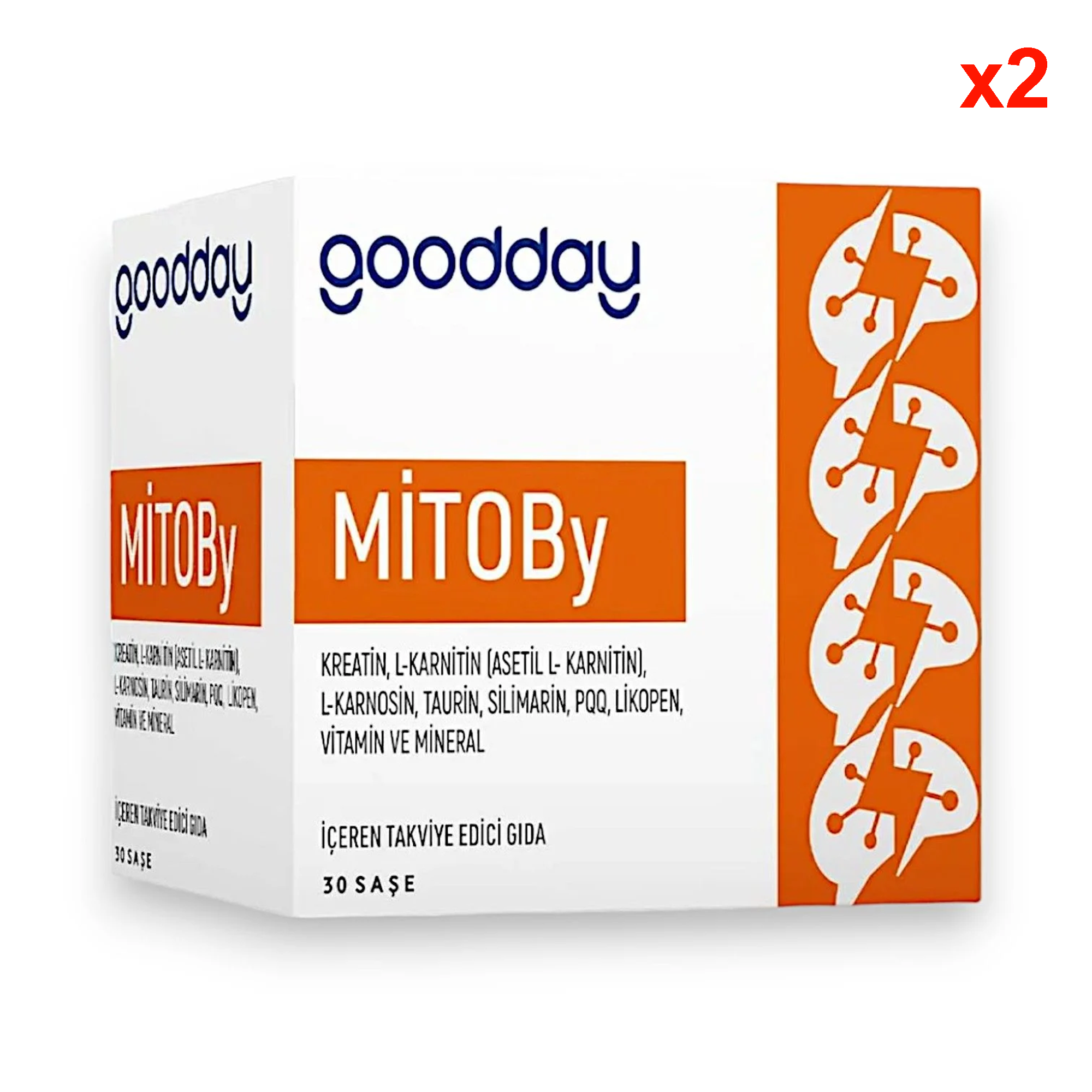 Goodday MİTOBy 30 Saşe 2 Adet