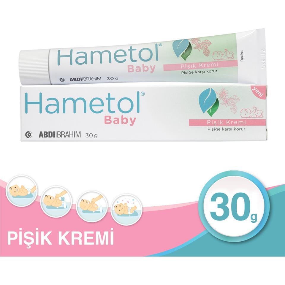 Hametol Baby Bez Bölgesi Bakım Pişik Kremi 30 g
