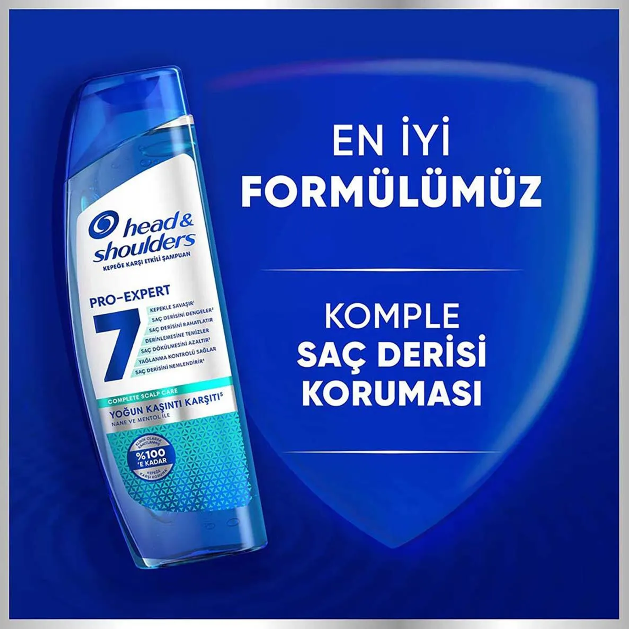 Head Shoulders Pro Expert 7 Nane ve Mentol İle Yoğun Kaşıntı Karşıtı Şampuan 300 ML