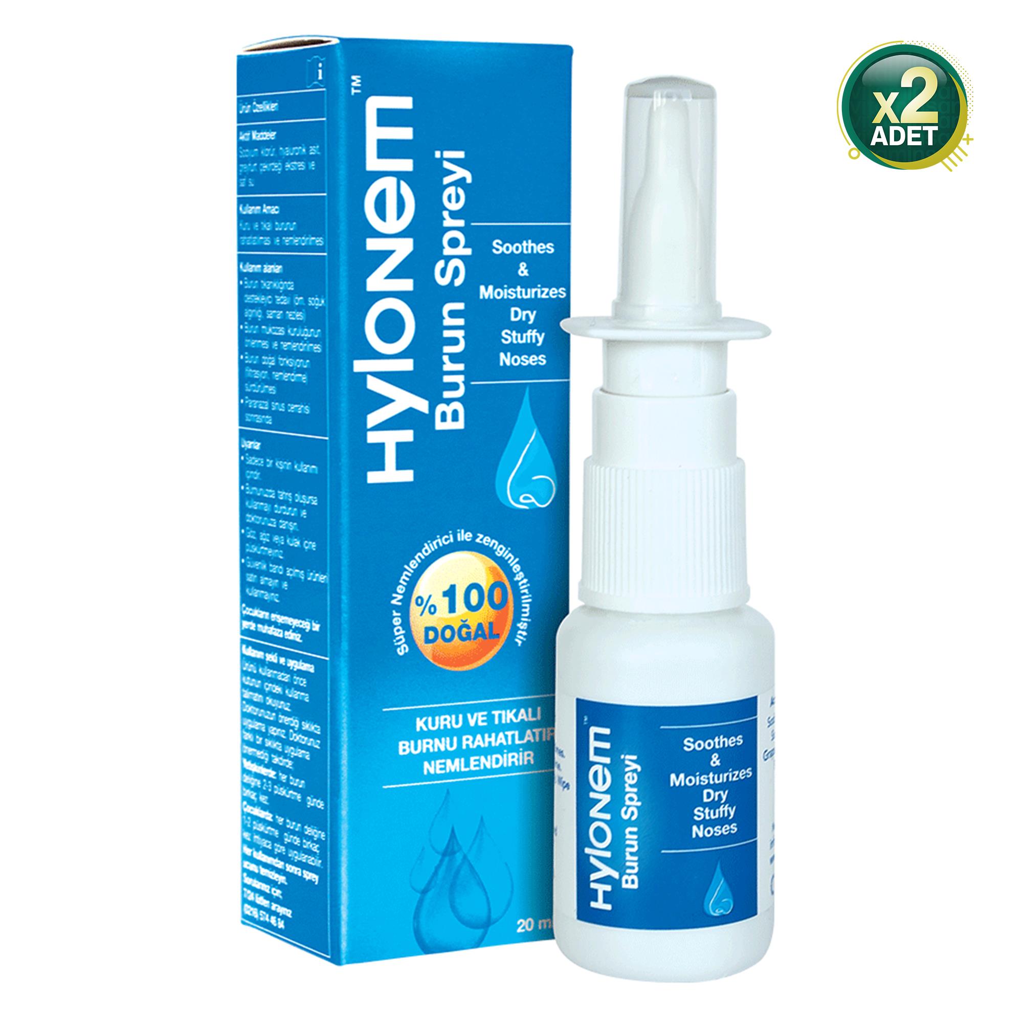Hylonem Burun Spreyi 30 ml 2 Adet