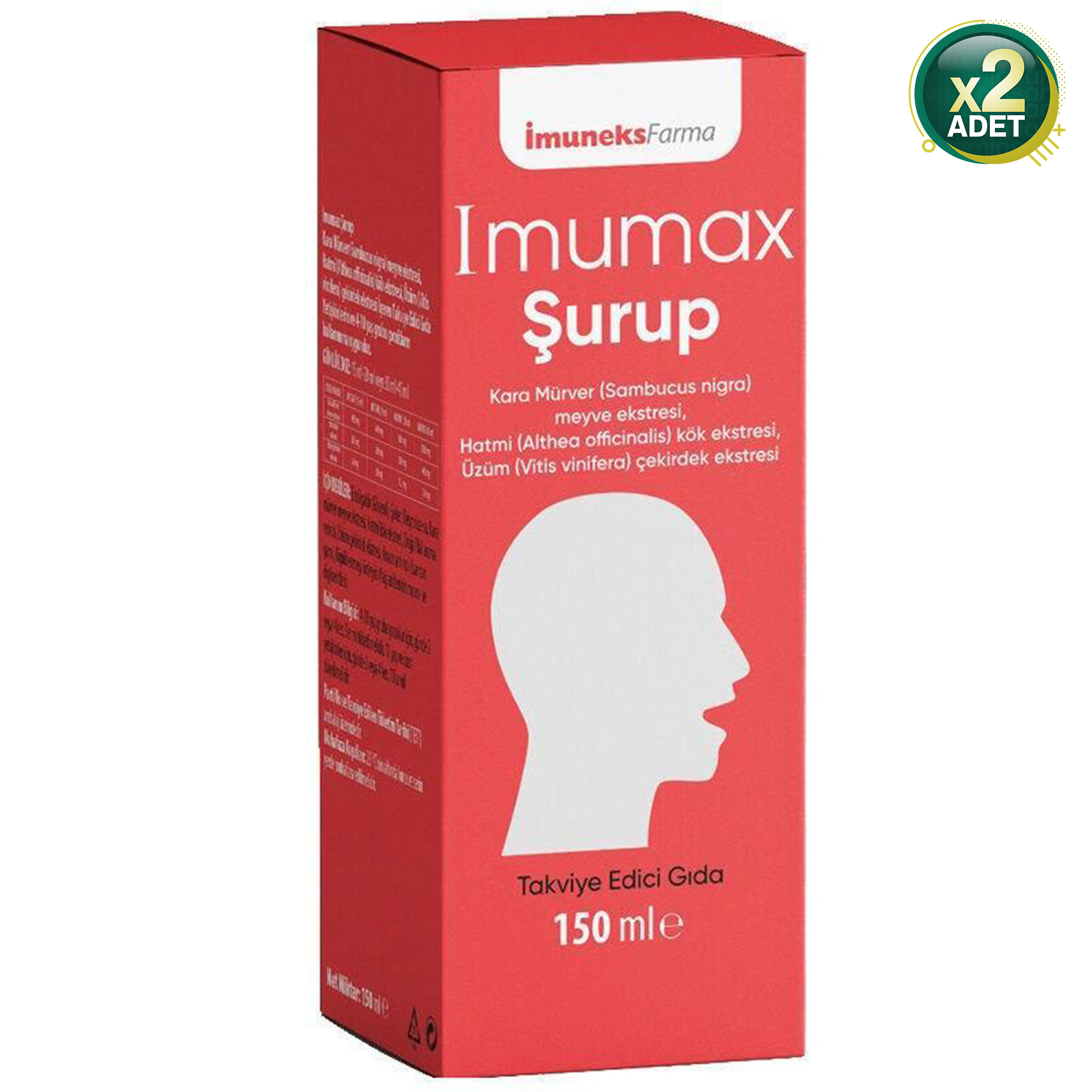 Imumax Şurup 150 ml 2 Adet