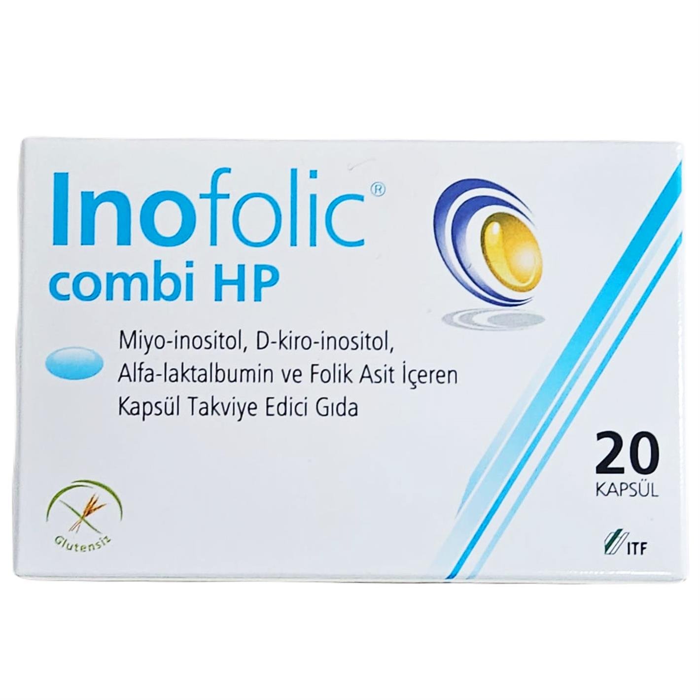 İnofolic Combi HP 20 Kapsül
